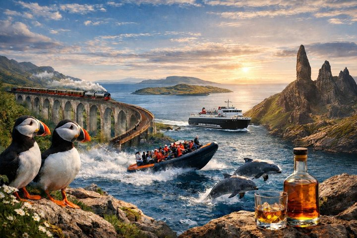 'Luke Skye-Walkers' 3 Day Isle of Skye, Sealife & Islands Tour - Photo 1 of 25